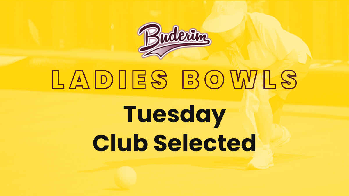 Buderim Bowls Tuesday Club Selected